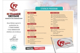 15 TEMMUZ PROGRAMLARI